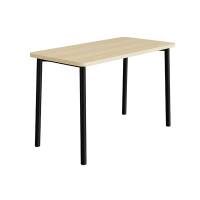 Bord Add 590, 1400x700 mm h&oslash;jde 900 mm med birk laminat, sort stel