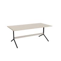 Bord Atlas 1134, 1800x900mm, h&oslash;jde 720, eg h&oslash;jtrykslaminat, sortolivent stel