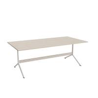 Bord Atlas 1134, 2000x1000mm, h&oslash;jde 720, eg h&oslash;jtrykslaminat, hvidt stel