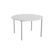 Bord Combi 206, &Oslash;1200 mm, h&oslash;jde 720 mm, lydabsorberende gr&aring; laminat p&aring; alugr&aring;t stel