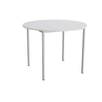 Bord Combi 206, &Oslash;1200 mm, h&oslash;jde 900 mm, lydabsorberende gr&aring; laminat p&aring; alugr&aring;t stel