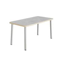 Bord Add 590, 1400x700 mm h&oslash;jde 900 mm med lys gr&aring; linoleum, alu stel