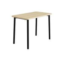 Bord Add 590, 1200x700 mm h&oslash;jde 900 mm med lydabsorberende birk laminat, sort stel