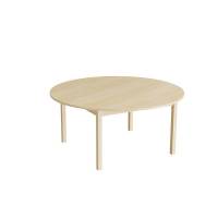 Bord Lovis 604, &Oslash;1200 mm, h&oslash;jde 550 mm, lydd&aelig;mpende birk laminat p&aring; birk understel