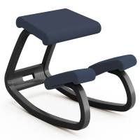 Kn&aelig;stol Varier Variable sort, REV 774 bl&aring;