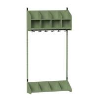 BST Kombination A, Startsektion 4 pladser B 1000 mm, grøn