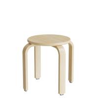 Taburet Oscar, 370 mm, s&aelig;de i birk laminat, stel i birkefin&eacute;r