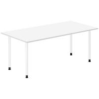 Skrivebord DNA, Hvid 1800x800mm I-ben/Hvid