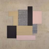 Lydabsorbent Sound Off EcoSUND V&aelig;g, 1000x1000x50 mm Sort, tekstil-lamineret