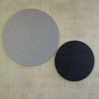 Lydabsorbent Sound Off EcoSUND Væg, Ø800 mm Sort, tekstil-lamineret