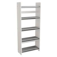 Skohylde Eira Light, 600x250 mm, hvidpigmenteret krydsfin&eacute;r