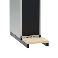 B&aelig;nkstel V&aelig;g til garderobeskab, 300x550mm