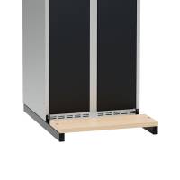 Bænkstel Væg til garderobeskab, 600x550mm