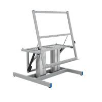 Montagebord ErgoTilt 2-s&oslash;jlet, 1200x1205 RAL 9006