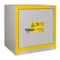 Kemikalieskab F30 brandklasse, 635x605x550