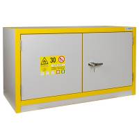 Kemikalieskab F30 brandklasse, 635x1115x550