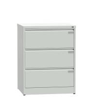ASM Arkivkabinet 3 skuffer RAL7035