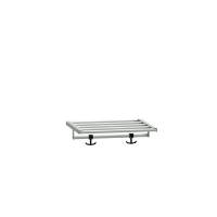 Hattehylde til garderobe B400xD400 mm lysegr&aring;