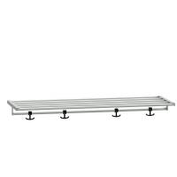 Hattehylde til garderobe B1000xD400 mm lysegr&aring;