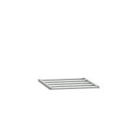 Skohylde til garderobe B400xD550 mm lysegr&aring;