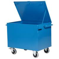 V&aelig;rkt&oslash;jscontainer VC1 p&aring; hjul