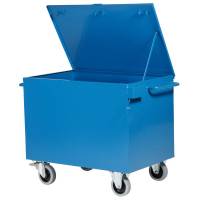 V&aelig;rkt&oslash;jscontainer VC1 p&aring; hjul