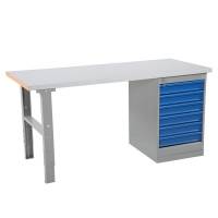 Arbejdsbord IWE4 2000x800mm St&aring;l