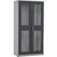 V&aelig;rkt&oslash;jsskab GBP 1020x540x2000mm med plexiglas, RAL7004/7024