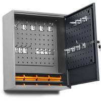 BoxIT v&aelig;rkt&oslash;jsskab med indretning, RAL7024