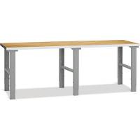 Fileb&aelig;nk 2500x800 mm Eg bordplade