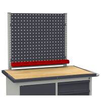 Fast v&aelig;rkt&oslash;jstavle til SMV v&aelig;rkstedsvogn, RAL7004/7024