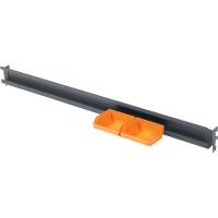 Oph&aelig;ngsskinne til GBP v&aelig;rkt&oslash;jsskab, RAL7024