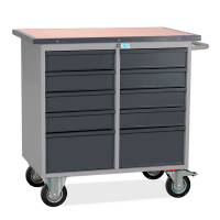 V&aelig;rkstedsvogn SMV 10 skuffer, RAL7004/7024