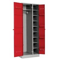 Soldaterskab lige tag 1x680 mm r&oslash;d d&oslash;r