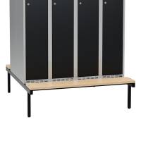 Siddeb&aelig;nk birk, dobbel 1200x800mm