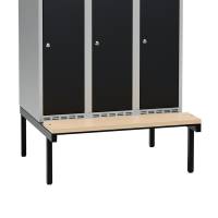 Siddeb&aelig;nk birk, enkel 900x550mm