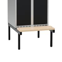 Siddeb&aelig;nk birk, enkel 600x550mm