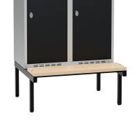 Siddeb&aelig;nk birk, enkel 800x400mm