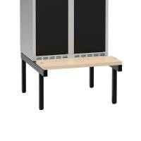 Siddeb&aelig;nk birk, enkel 600x400mm