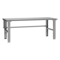 Fileb&aelig;nk 2000x800 mm st&aring;l bordplade
