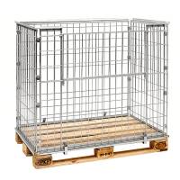 Palleramme 1200x800x1020mm &aring;bning p&aring; langside