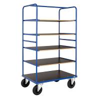 Hyldevogn med 5 hylder 1000x700mm