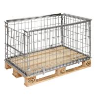 Palleramme 1200x800x640mm &aring;bning p&aring; kortside