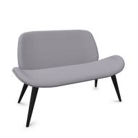 Sofa Tilkka 4L, Era CSE11 med sortbejdset ben