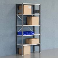 Lagerreol &Aring;ben V06 2100x1000x400  RAL 7035