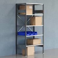 Lagerreol &Aring;ben V06 2100x1000x600 Galv