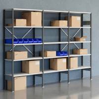 Lagerreol &Aring;ben V06 2100x3000x400  RAL 7035