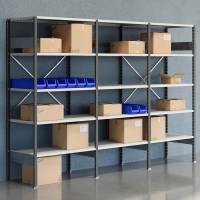 Lagerreol &Aring;ben V06 2100x3000x600  RAL 7035