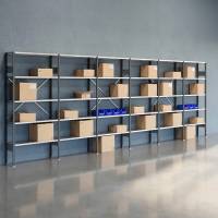 Lagerreol &Aring;ben V06 2100x6000x300 Galv