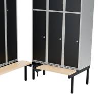 Siddeb&aelig;nk birk, hj&oslash;rne 900x400mm